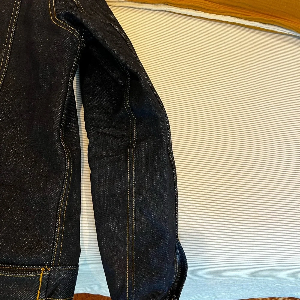 Ironside 16.5oz Sensei Japan Selvage Denim Jacket with Contrast Stitching - Picture 13 of 14